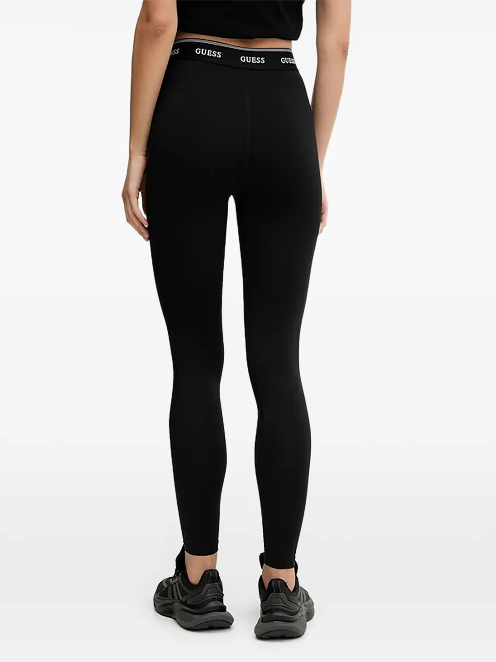 GUESS USA Legging met logoband Zwart