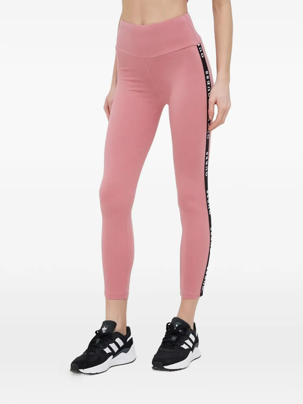 GUESS USA tape detail leggings - Rosa