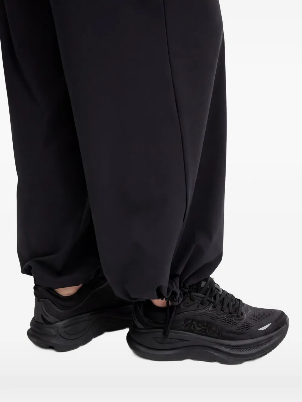 GUESS USA Nat broek met trekkoord Zwart