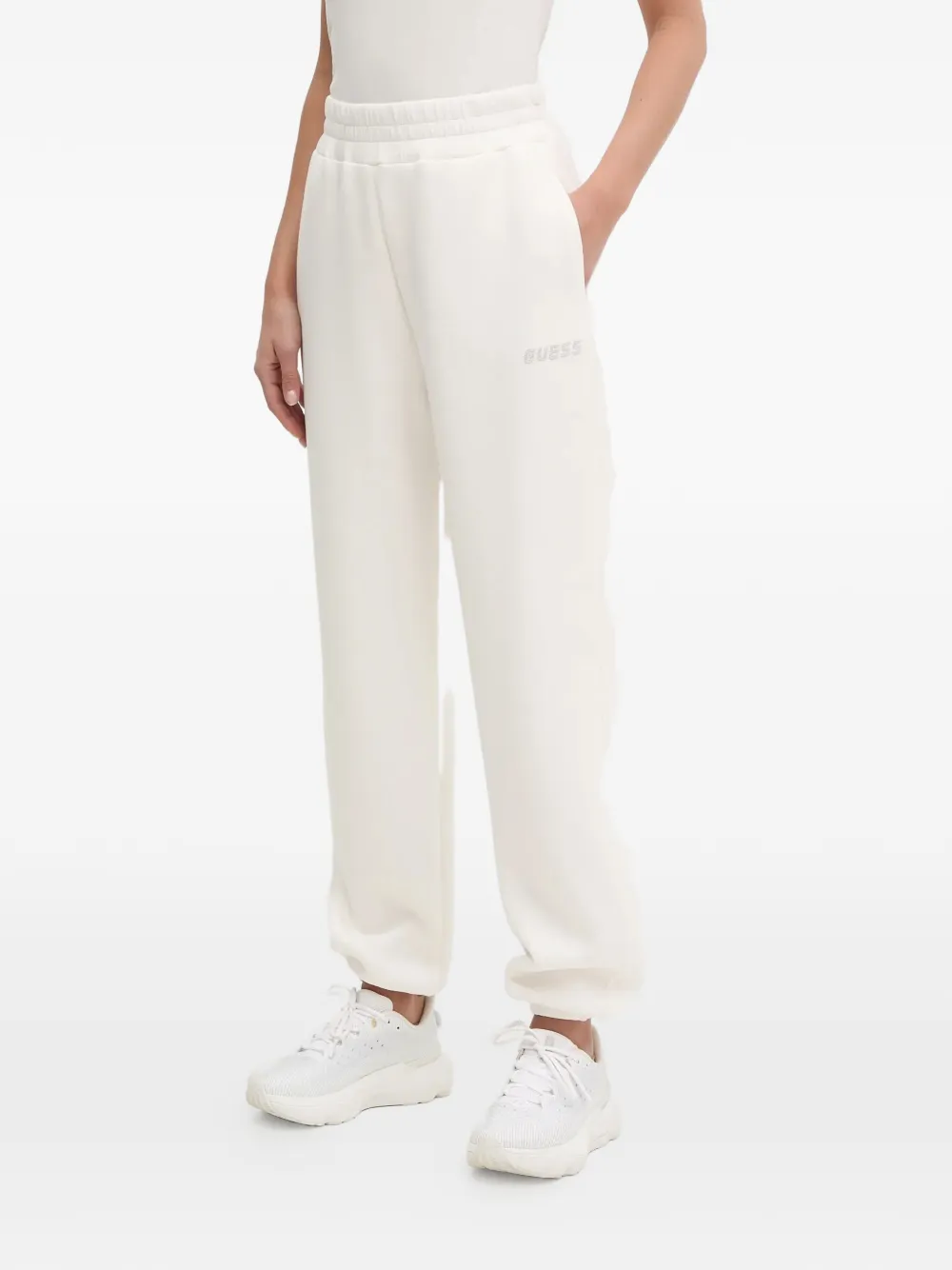 GUESS USA logo-detail track pants - Toni neutri