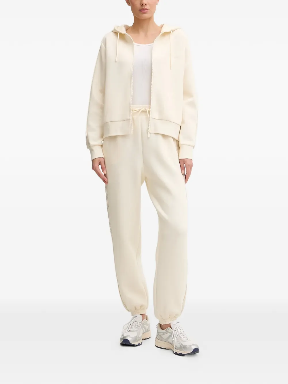 GUESS USA Maryella trainingsbroek met zijband Beige