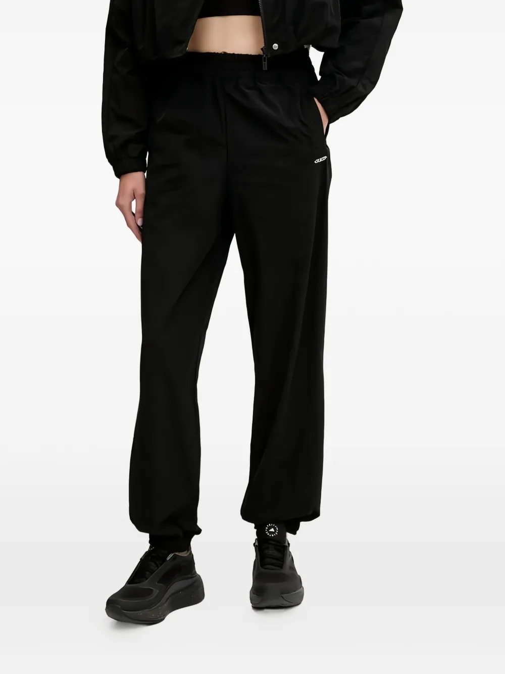 GUESS USA elasticated trousers - Nero