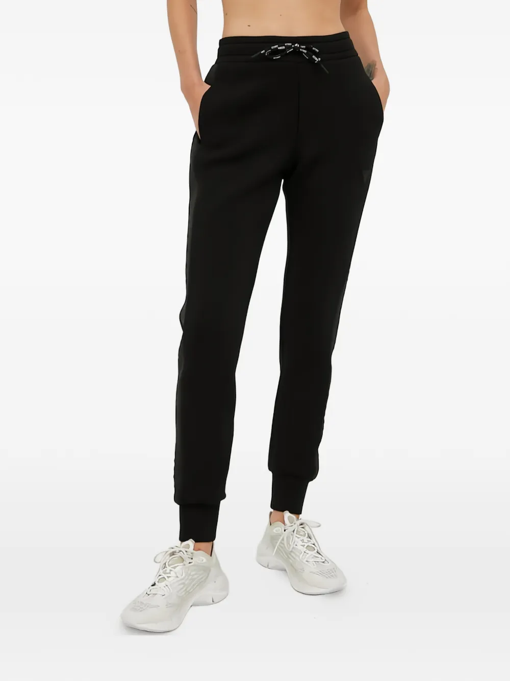GUESS USA drawstring-waist track pants - Nero