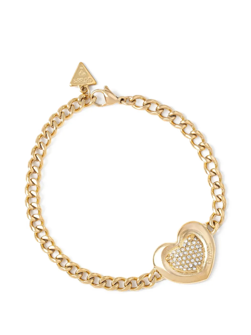 GUESS USA Armband mit Herzmotiv - Gold