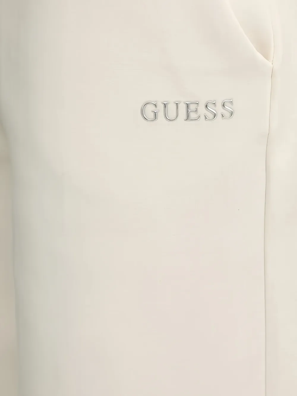 GUESS USA Trainingsbroek met logoplakkaat Beige