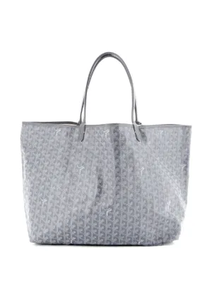 Goyard Pre-Owned Saint Louis Coated Canvas GM Tote Bag | Grey