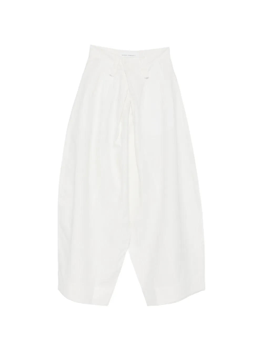 Niccolò Pasqualetti Phobos draped trousers - Bianco