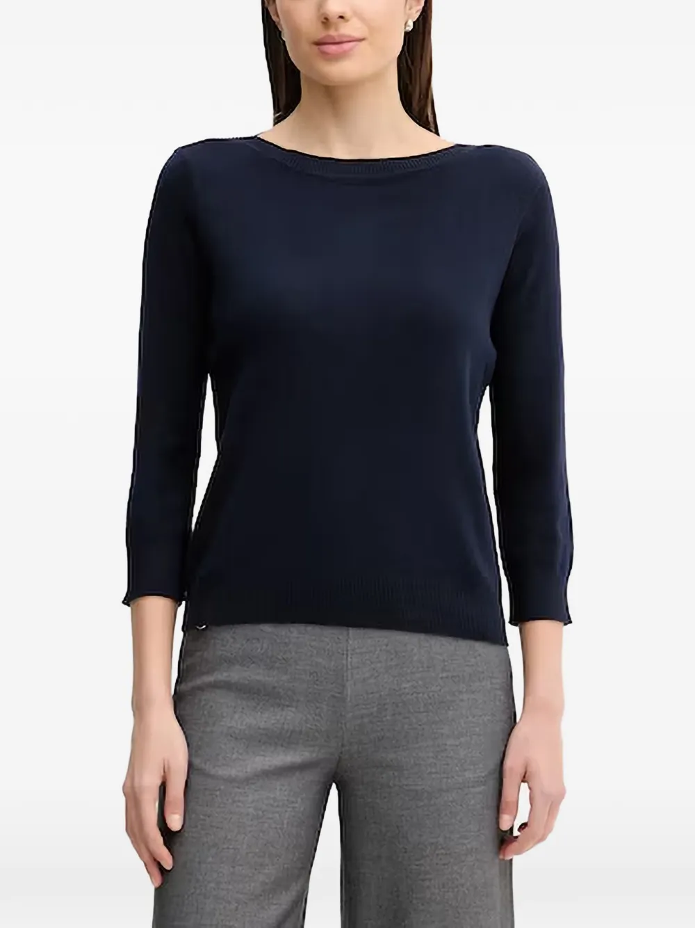 Benetton boat-neck sweater
