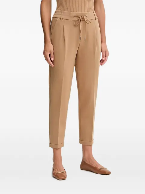 Benetton drawstring tapered trousers