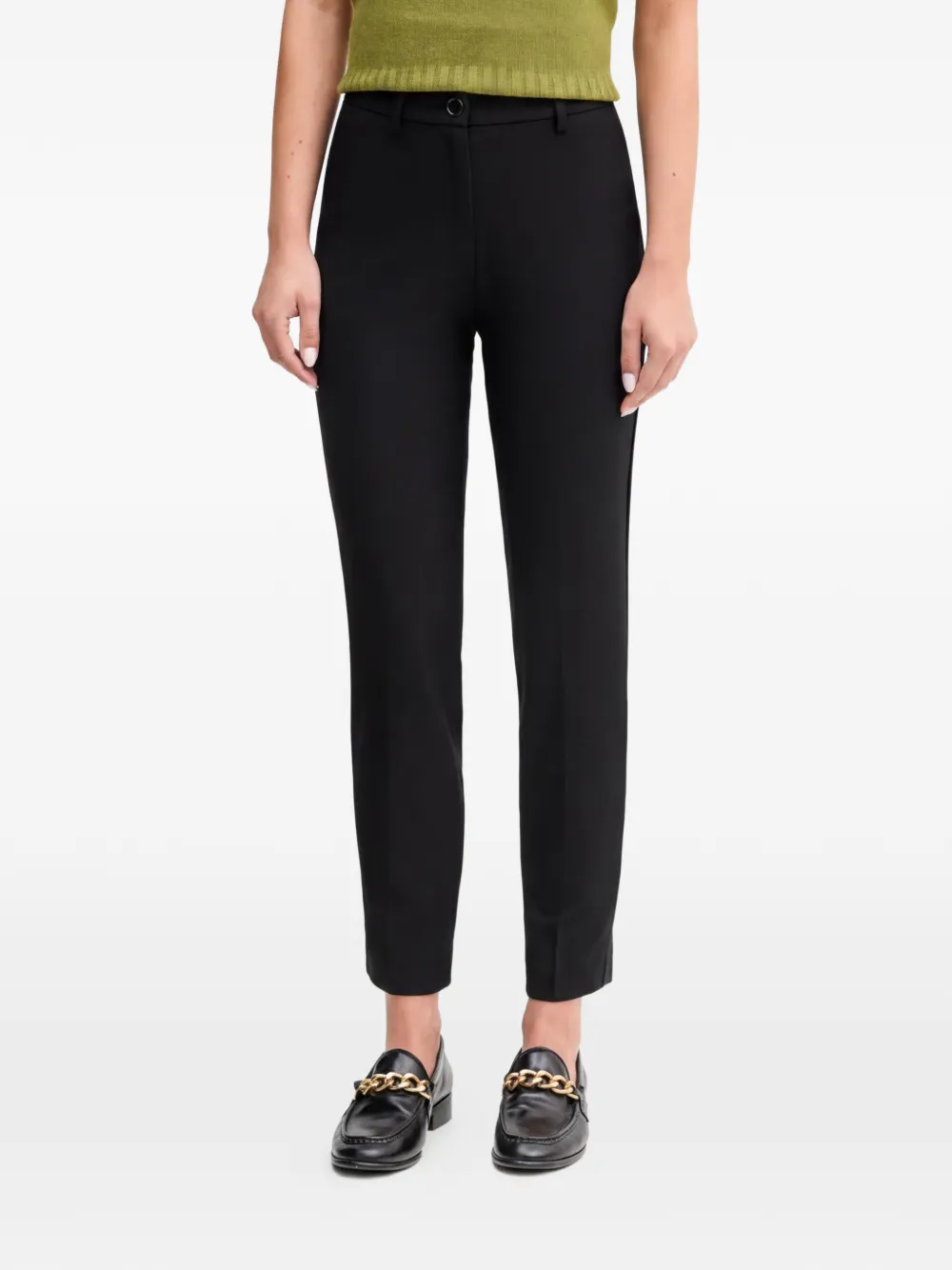 Benetton buttoned trousers - Nero
