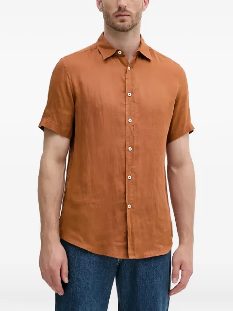 Benetton buttoned short-sleeve shirt