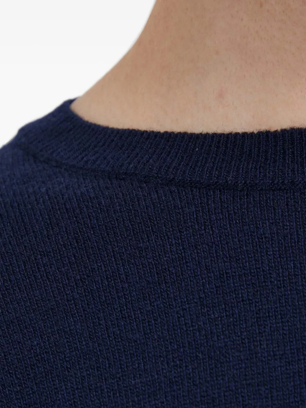 Benetton Trui met ronde hals Blauw