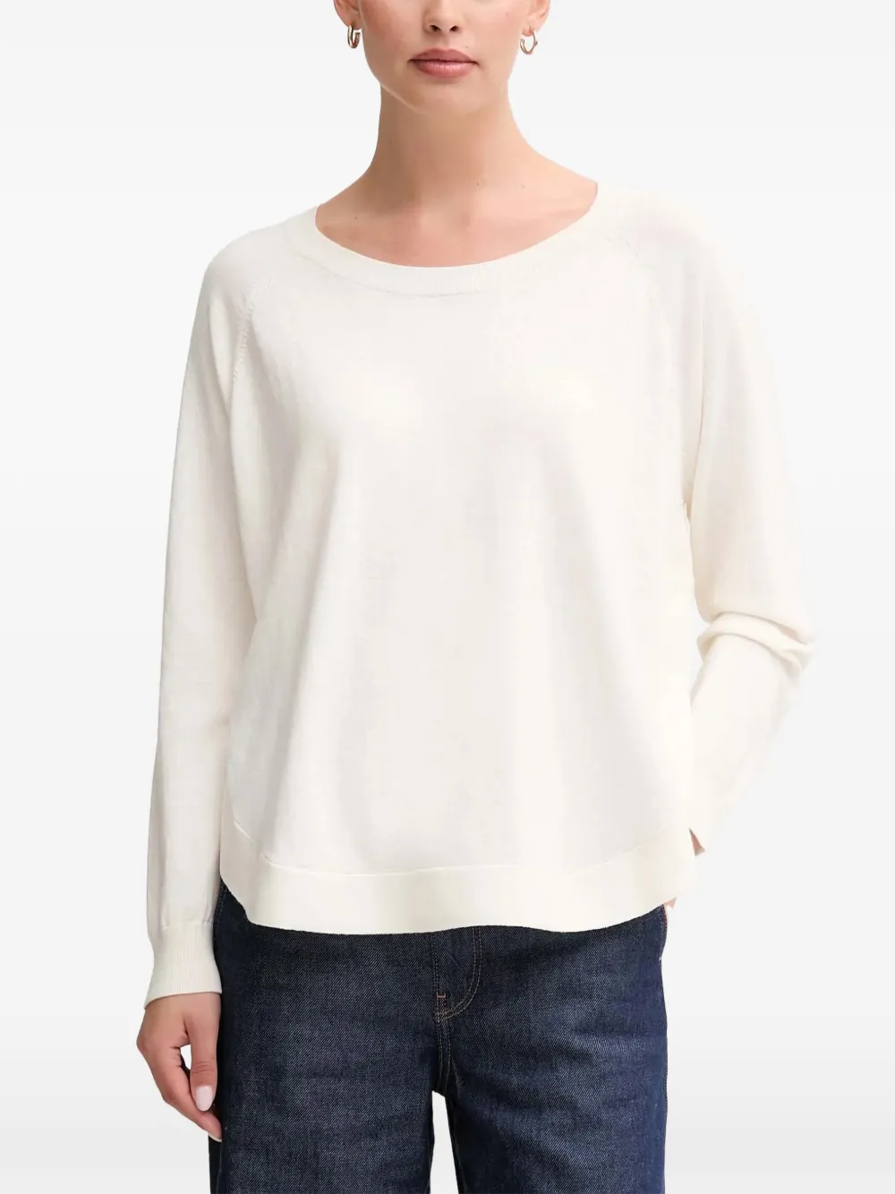 Benetton fine-knit sweater - Tons neutres Benetton fine-knit sweater - Tons neutres
