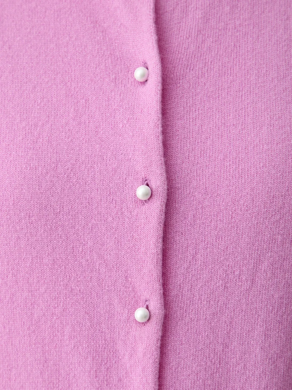 Benetton Vest met imitatieparels Roze