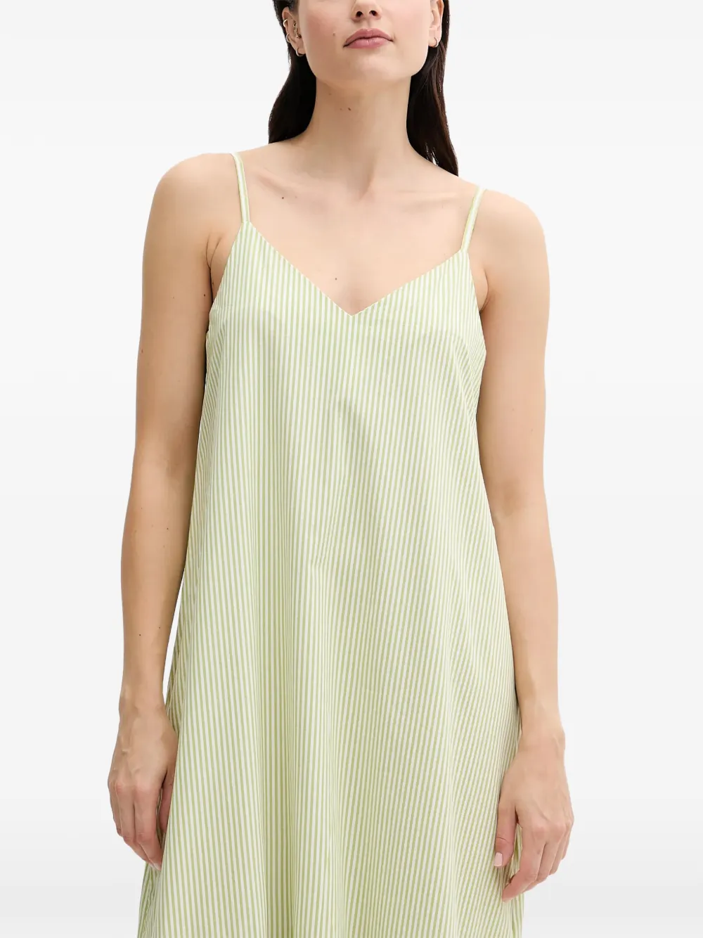 Benetton striped tiered maxi dress - Vert Benetton striped tiered maxi dress - Vert