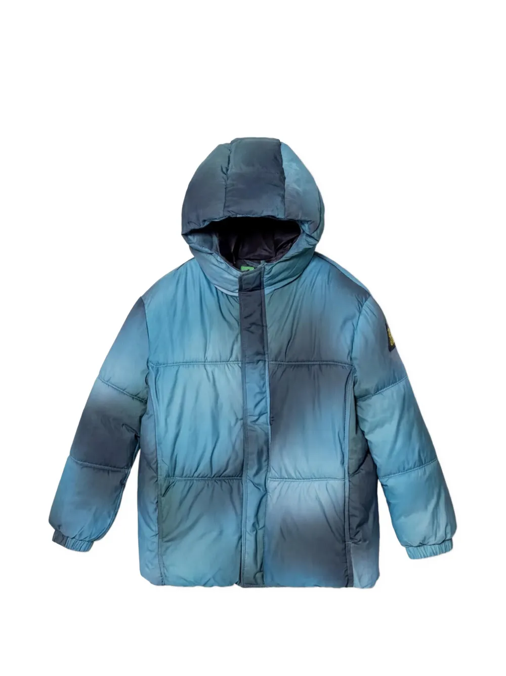 Benetton Giacca con cappuccio - Blu