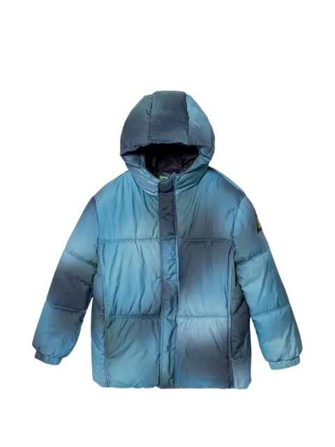 Benetton hooded patch jacket