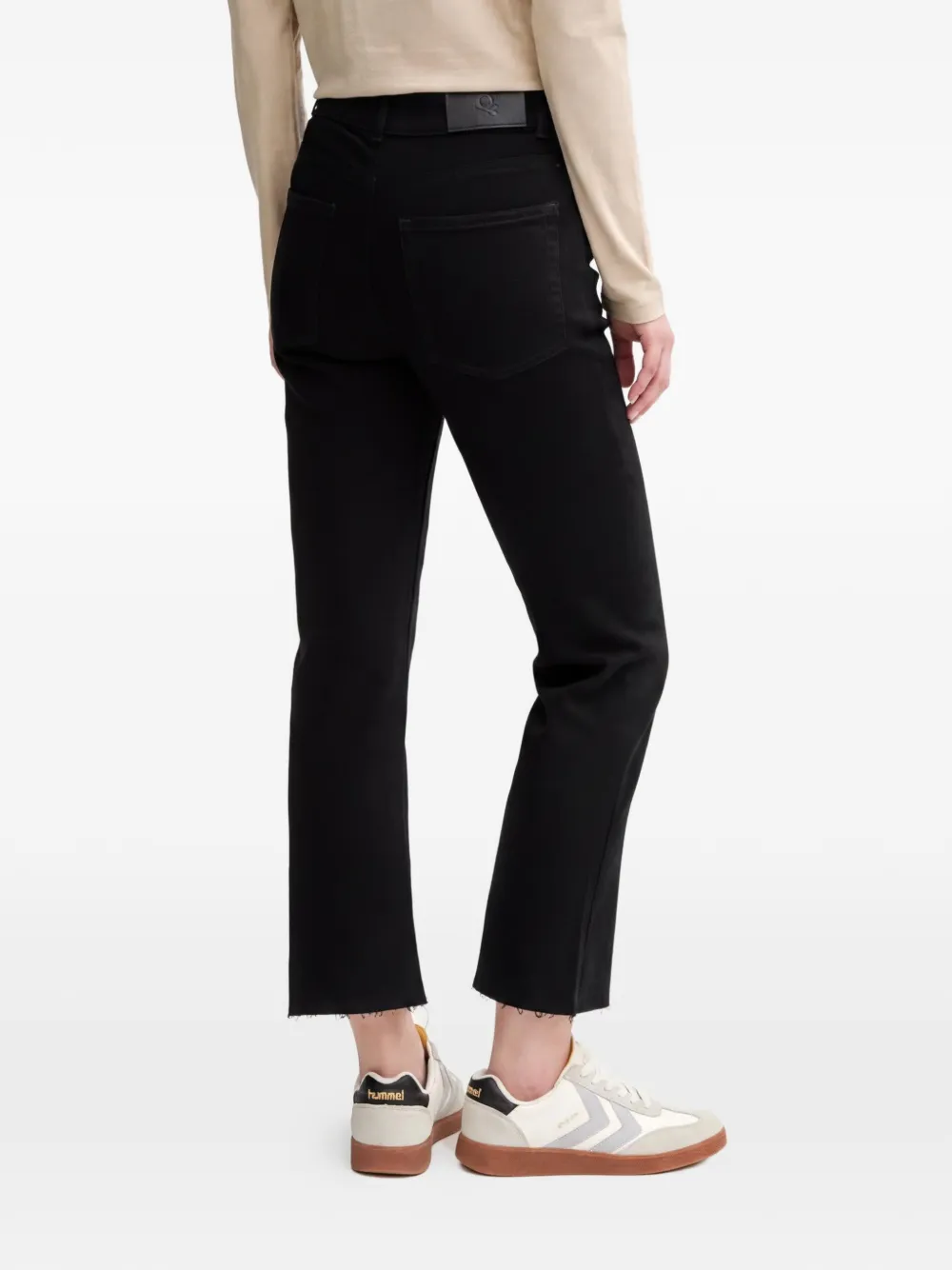  Benetton Vaqueros Acampanados - Negro 