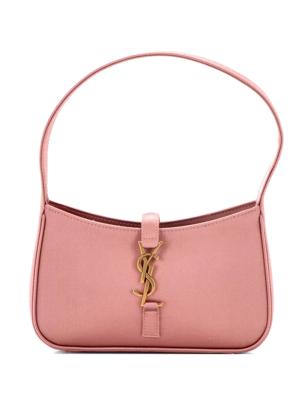 Saint Laurent Pre-Owned Le 5 a 7 Satin Mini hobo bag - Rosa