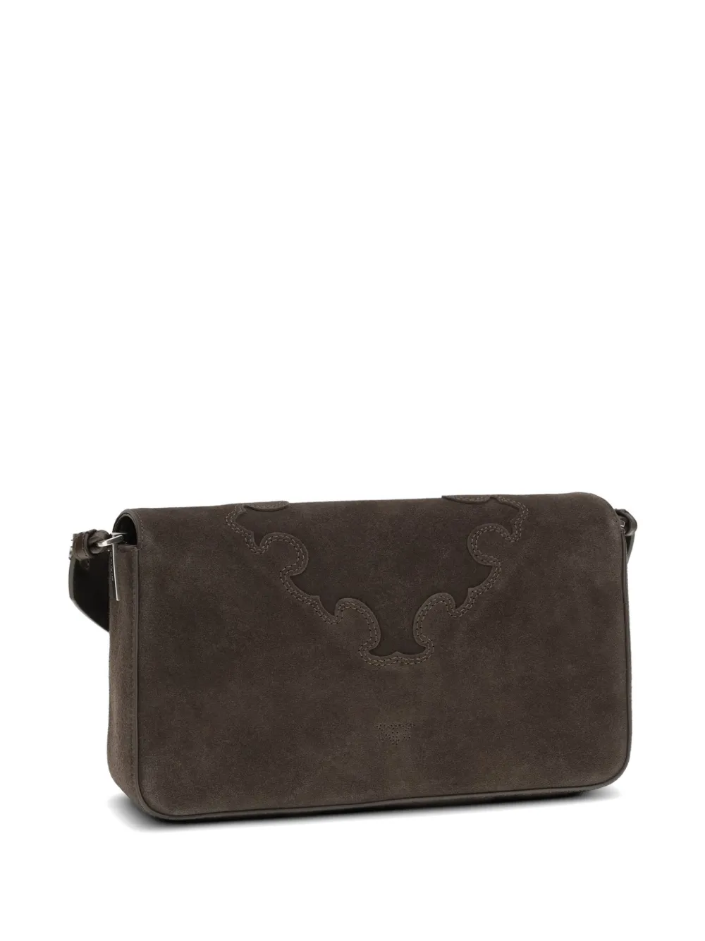  Pinko Medium Love One Shoulder Bag - Brown 