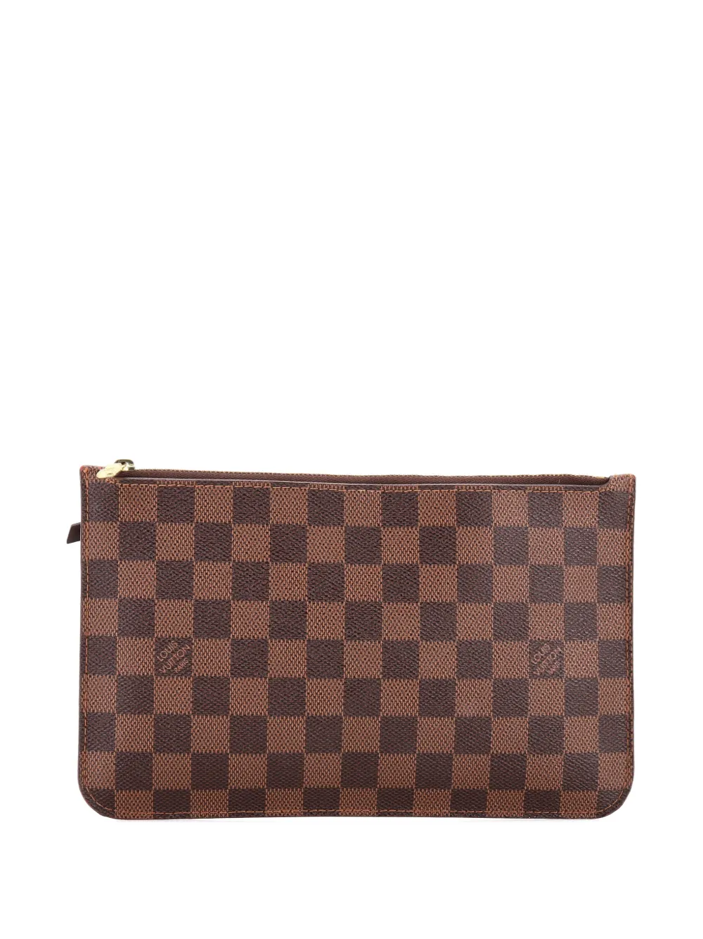 Louis Vuitton Pre-Owned Neverfull Pochette Damier Large pouch - Marrone