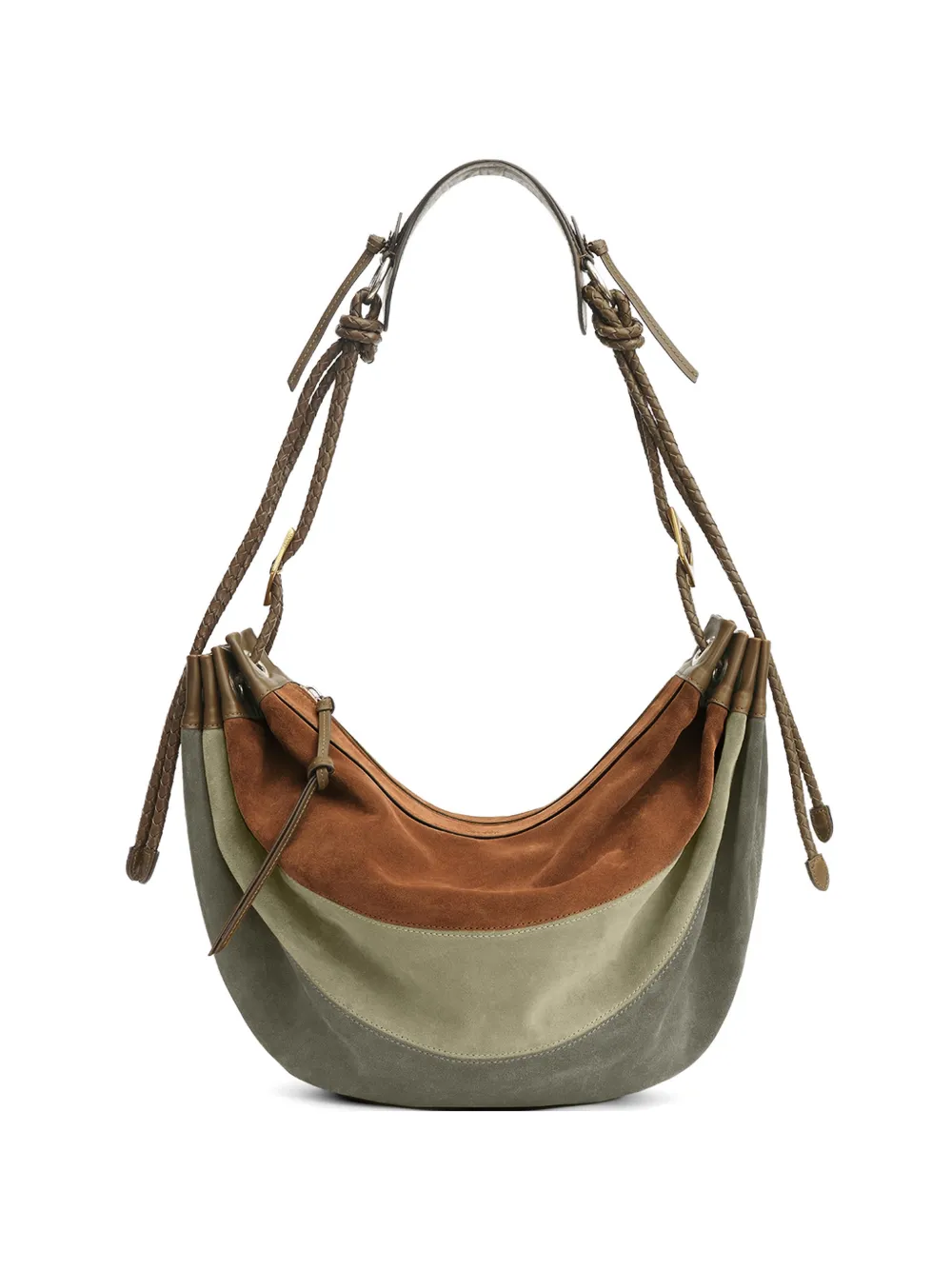 ISABEL MARANT large Maia shoulder bag - Marrone
