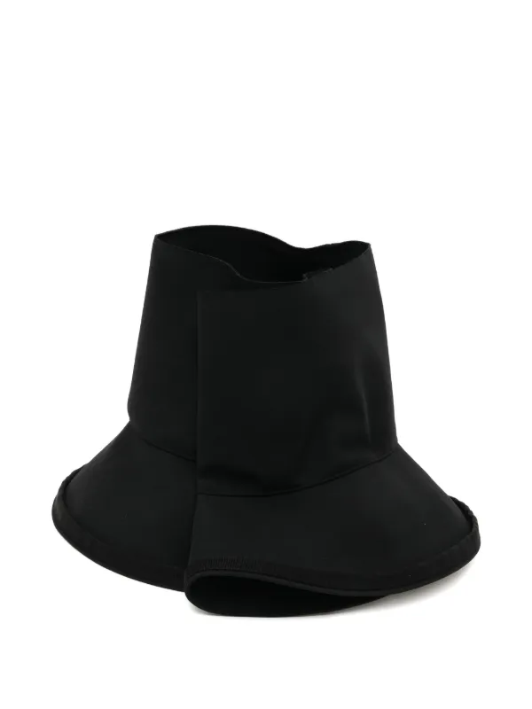 コム・デ・ギャルソン HIZUME ウールハット ブラック Comme Des Garçons x Hizume ウールハット | ブラック | FARFETCH JP