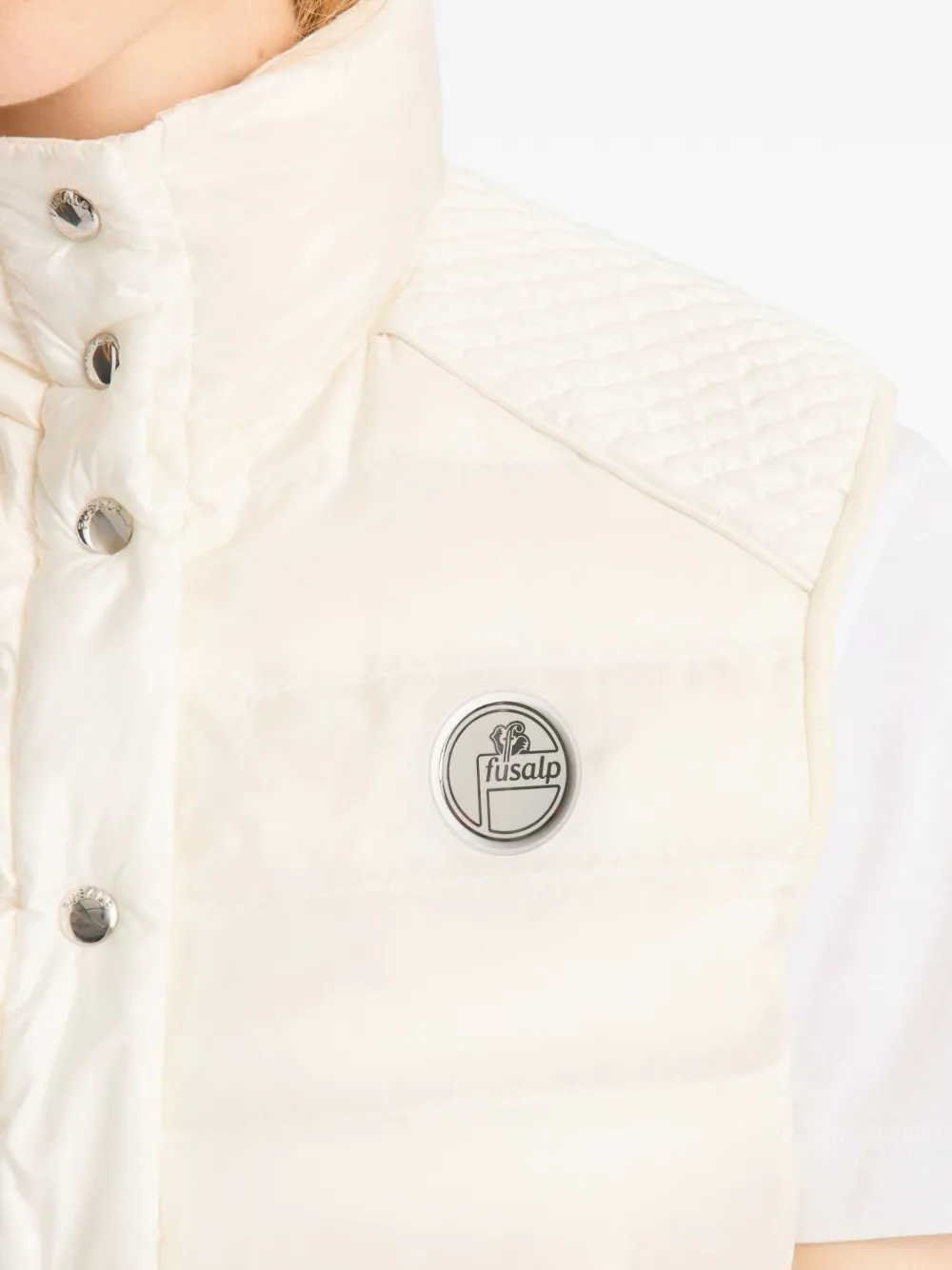 Fusalp Miraca gewatteerde bodywarmer Beige
