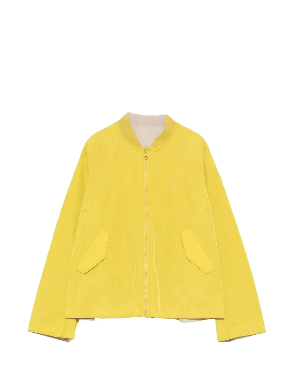bomboogie flap-pocket reversible jacket - Giallo