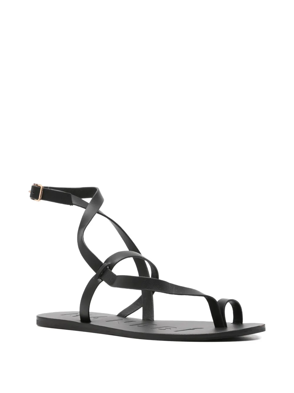 Manebi Sandalen met bandje Zwart
