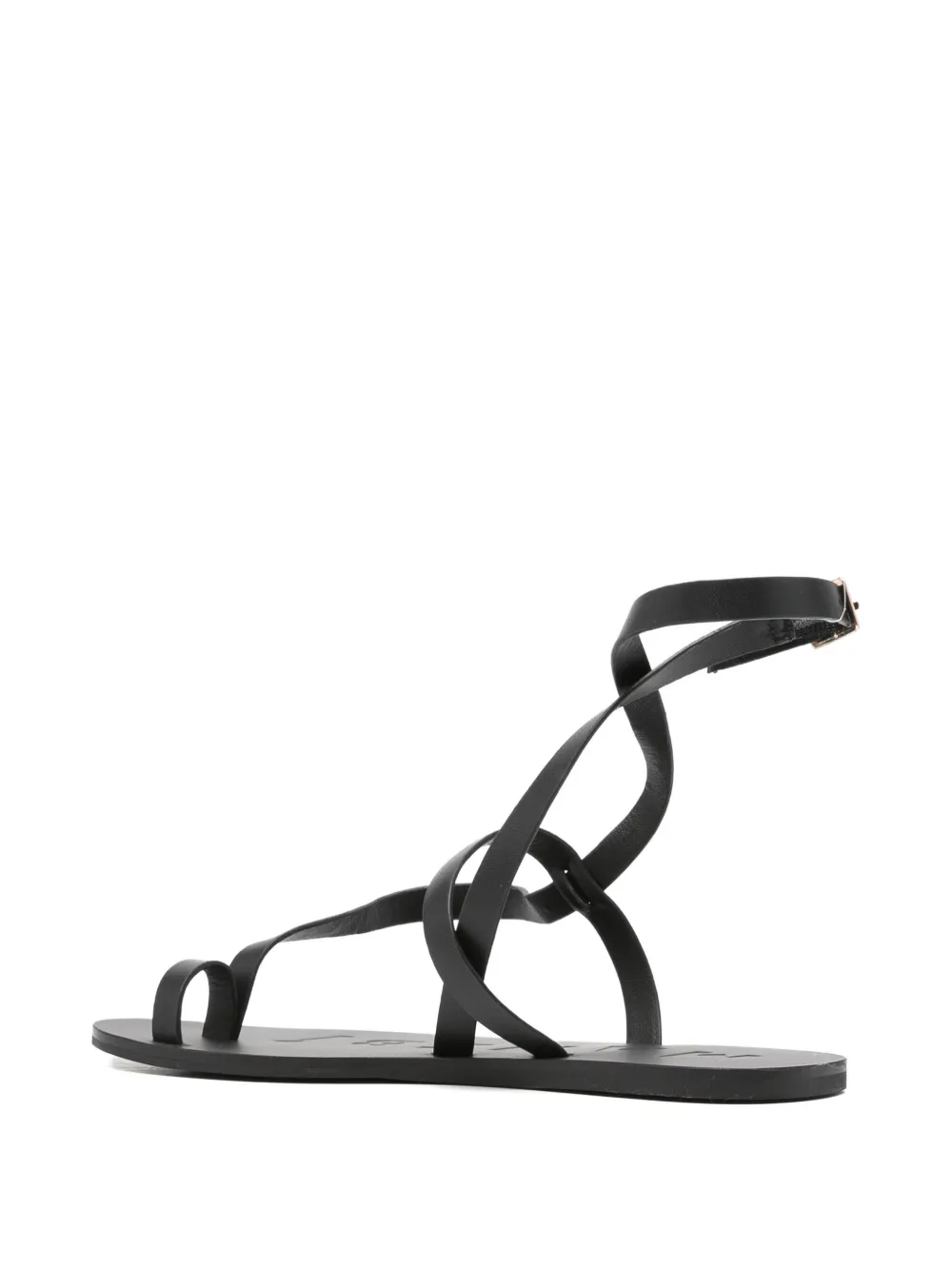 Manebi Sandalen met bandje Zwart