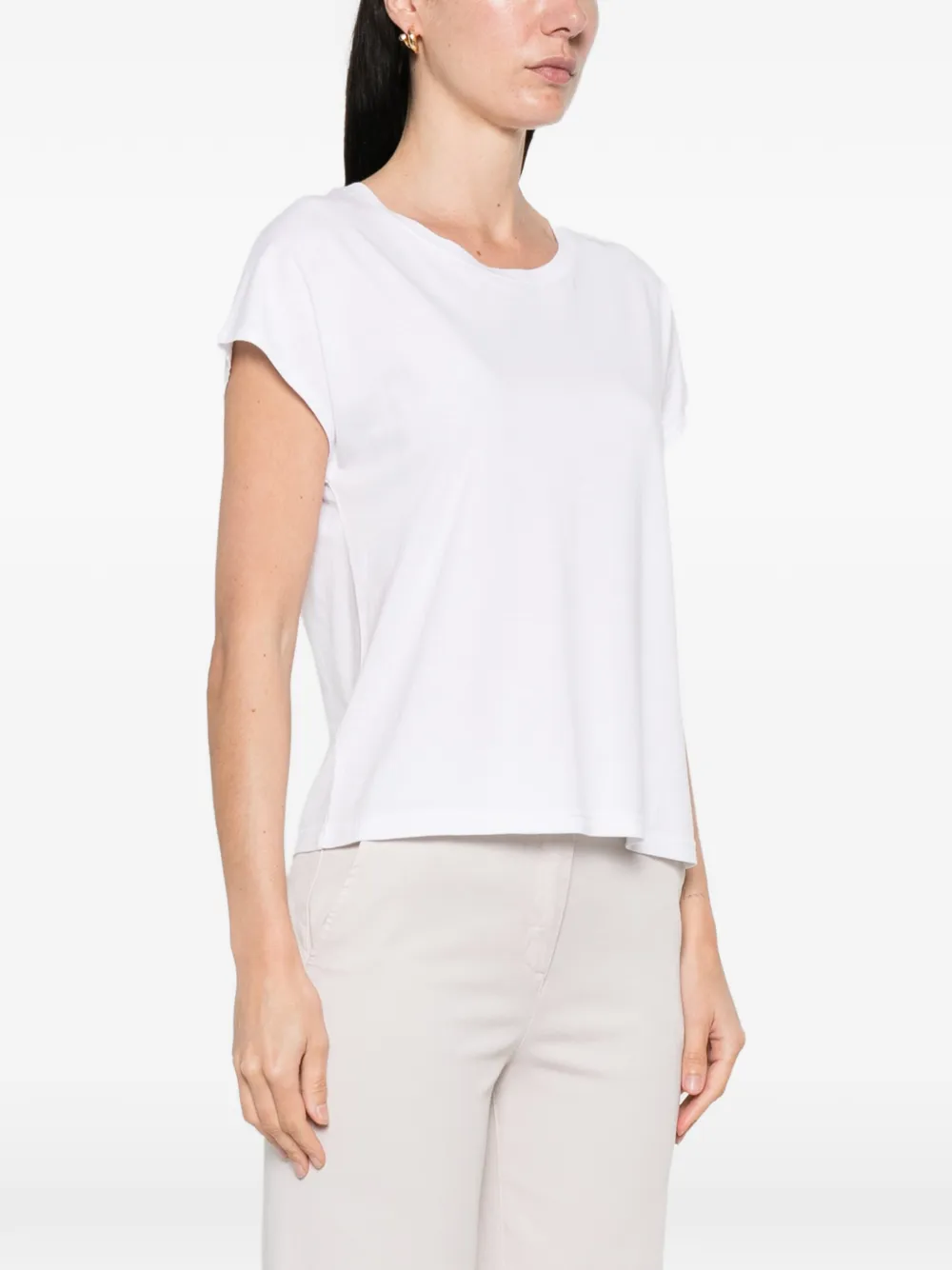  Base Crew-neck T-shirt - White 