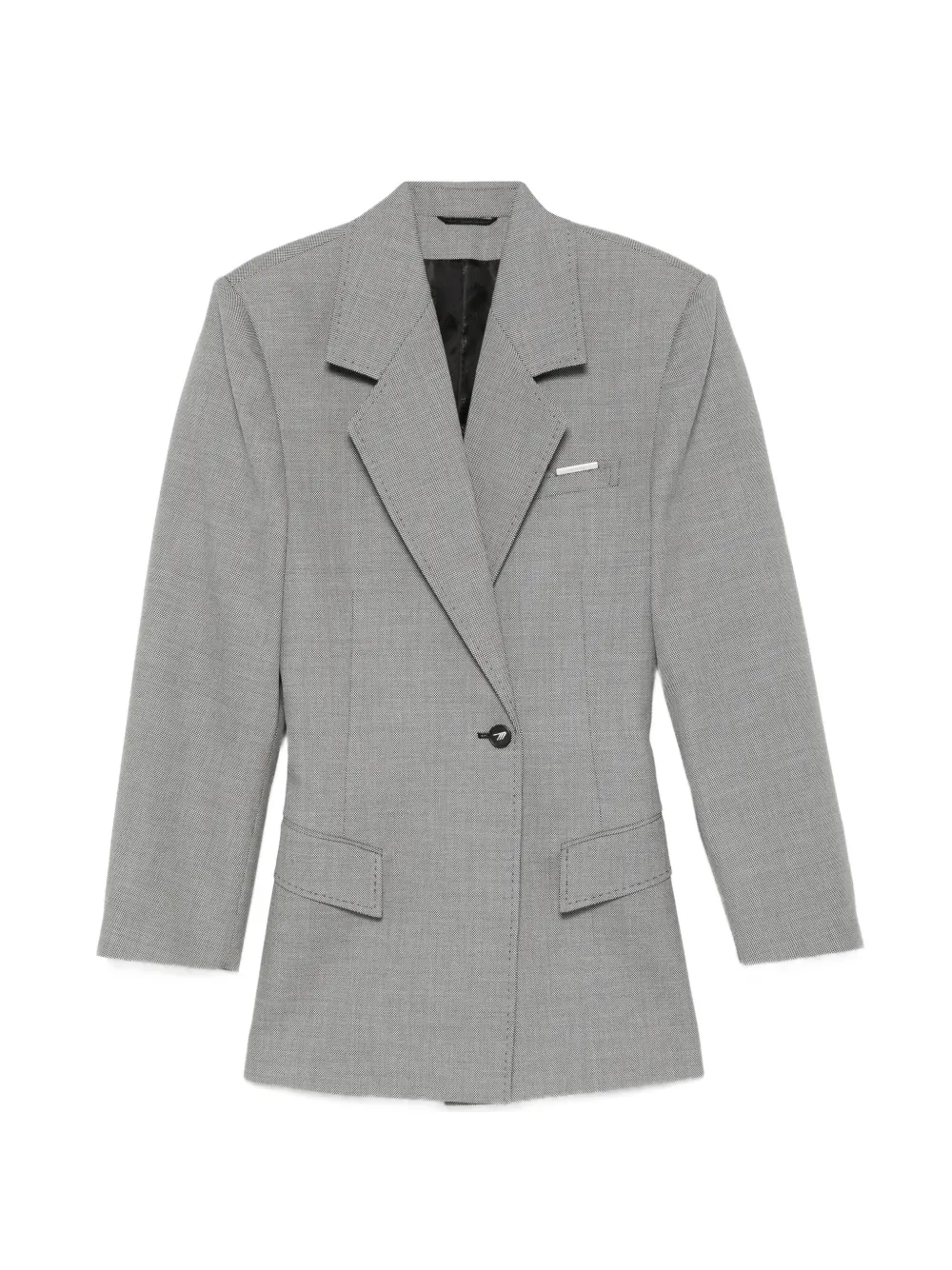 The Attico single-breasted blazer - Nero