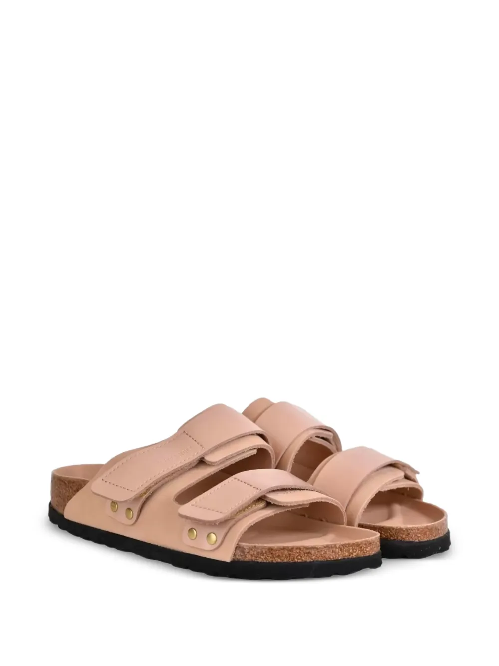 Birkenstock Uji touch-strap leather sandals - Neutrals