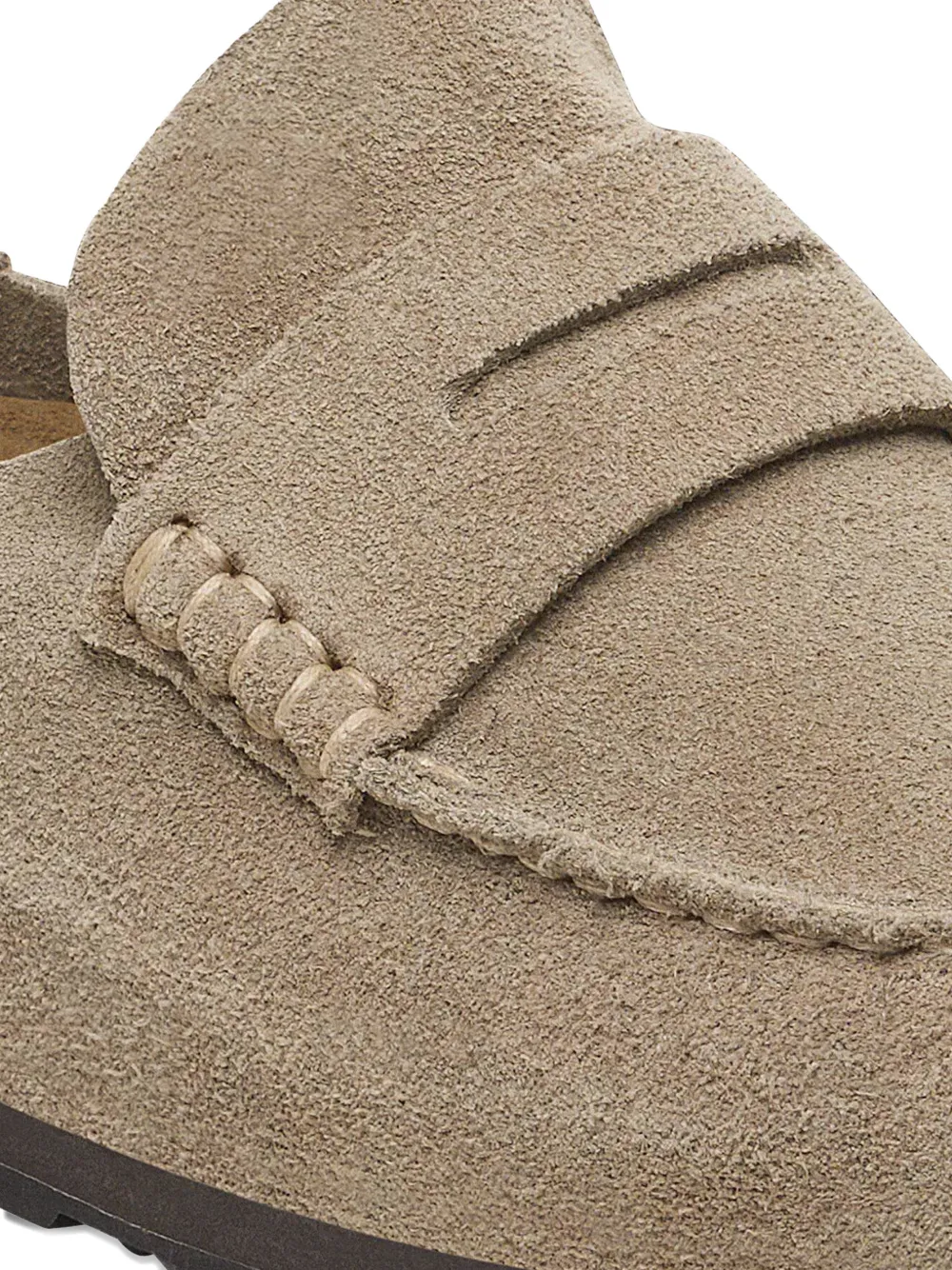 Birkenstock Naples suede loafers Beige