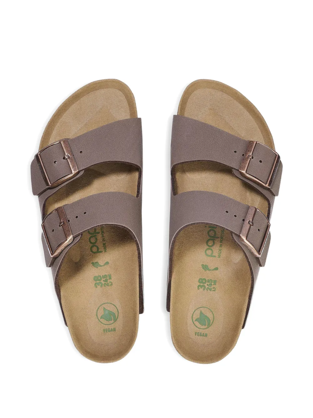 Birkenstock Arizona platform sandals Beige
