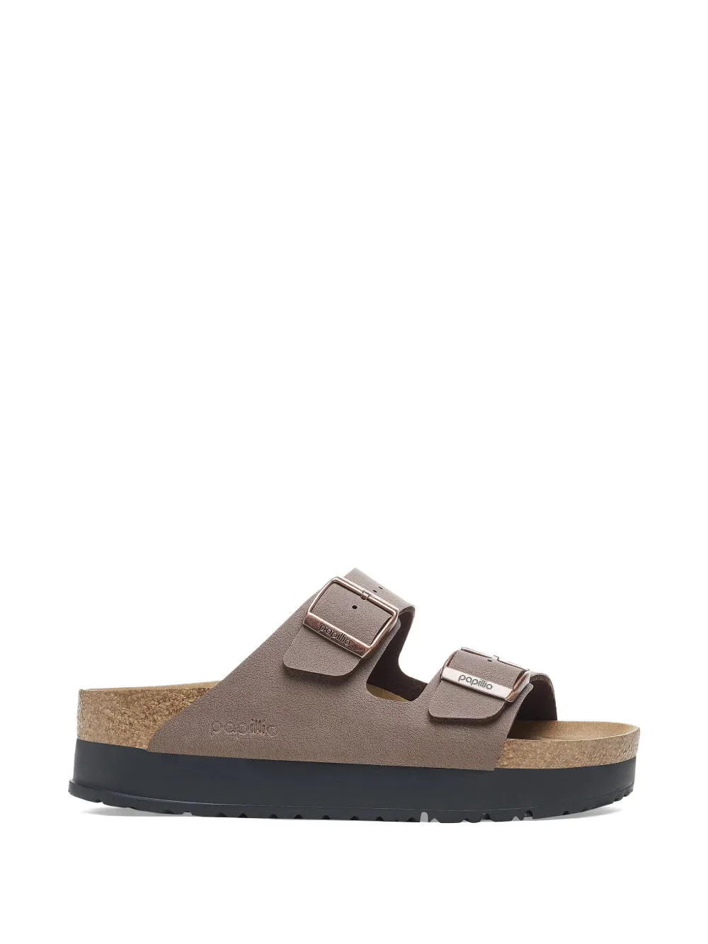 Birkenstock Arizona platform sandals Beige