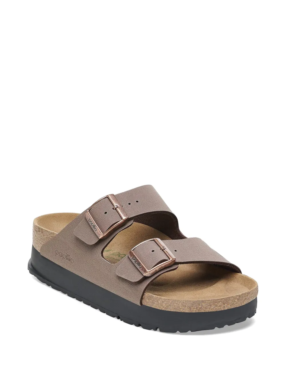 Birkenstock Arizona platform sandals Beige