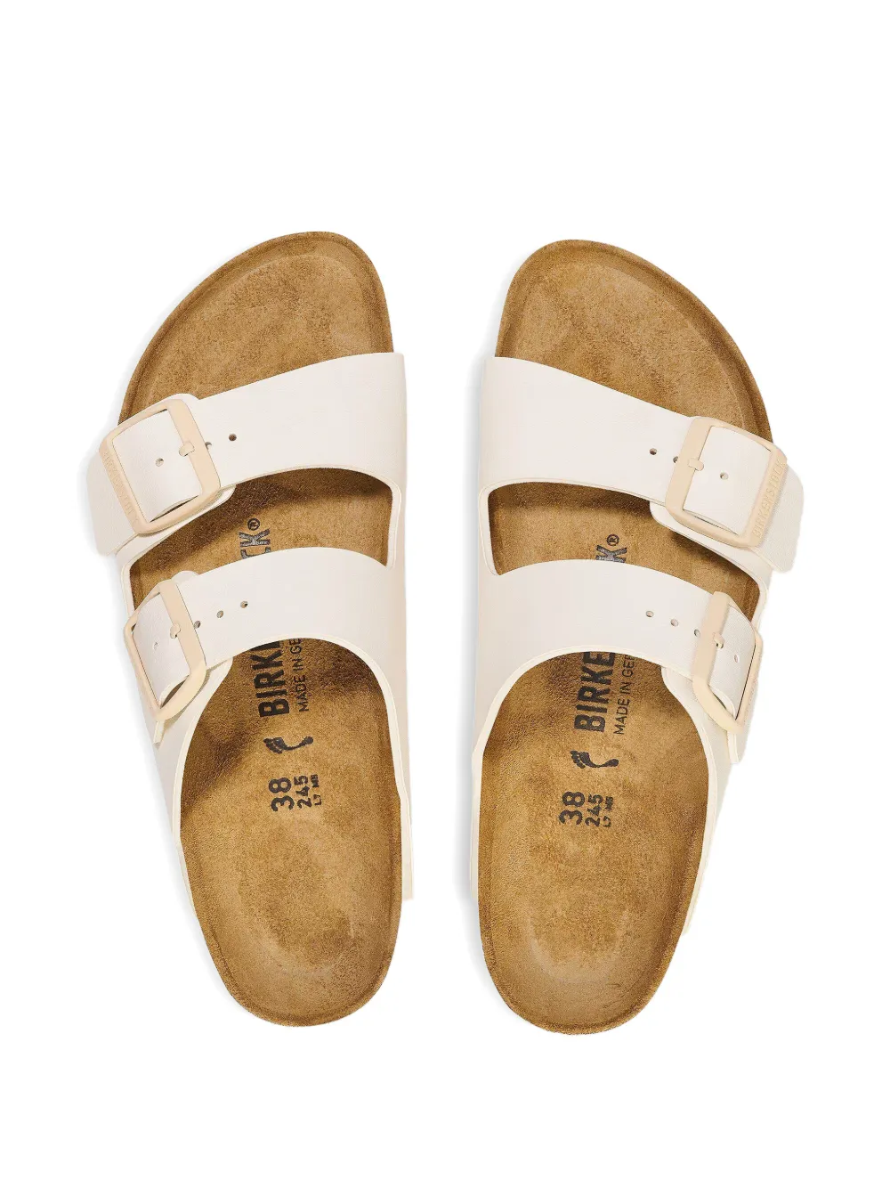 Birkenstock Arizona double-strap sandals Wit