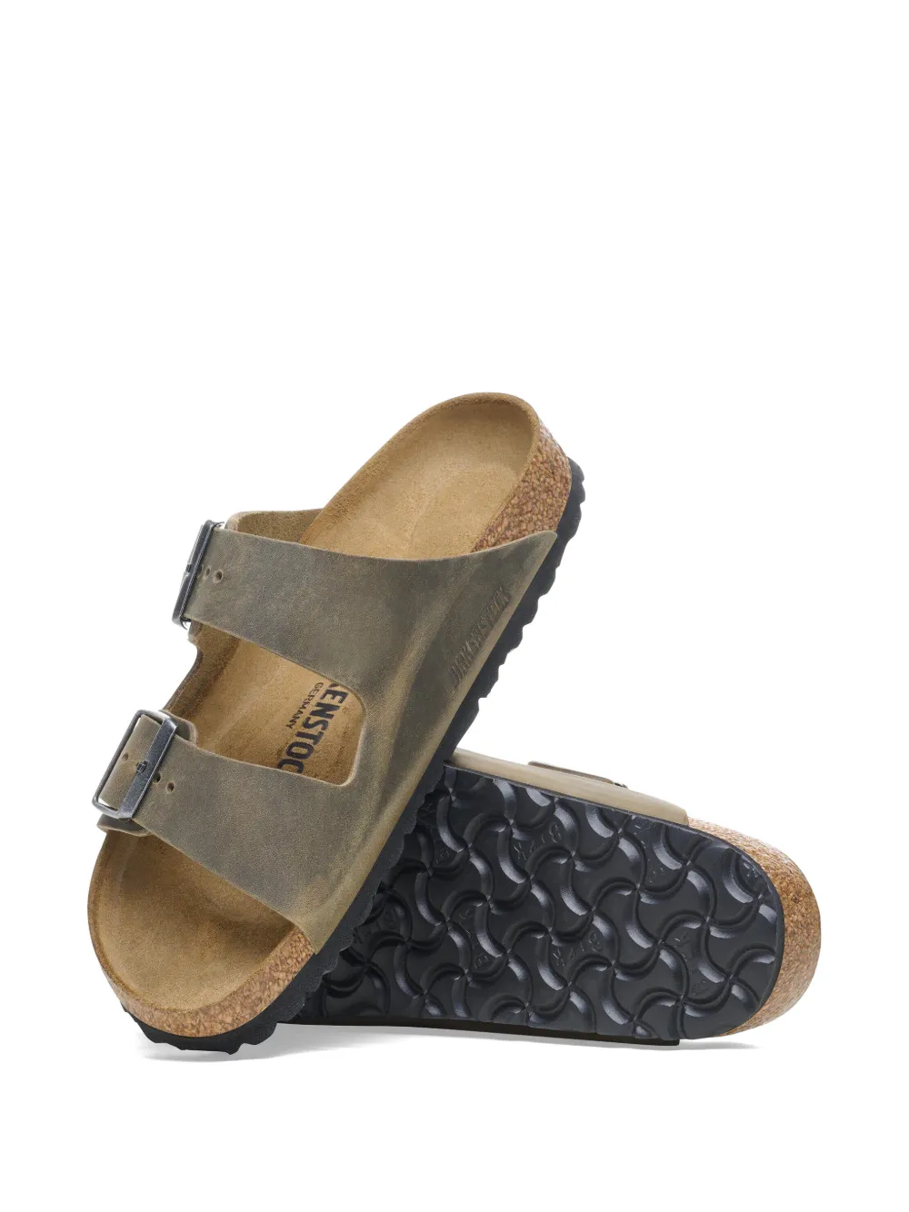 Birkenstock Arizona buckled leather sandals Bruin