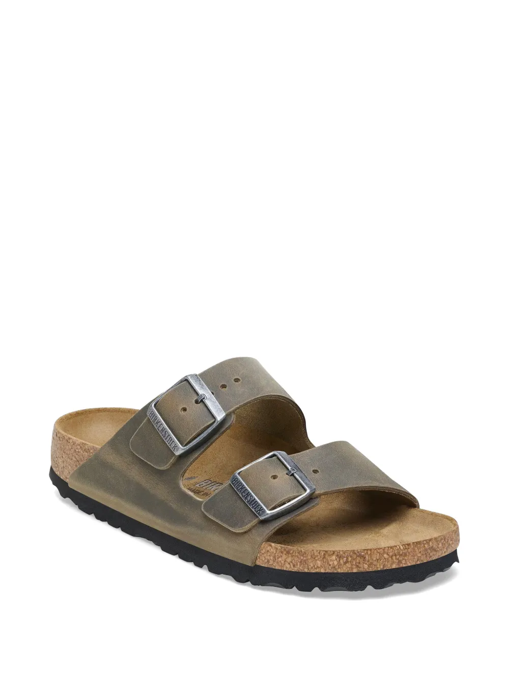 Birkenstock Arizona buckled leather sandals Bruin