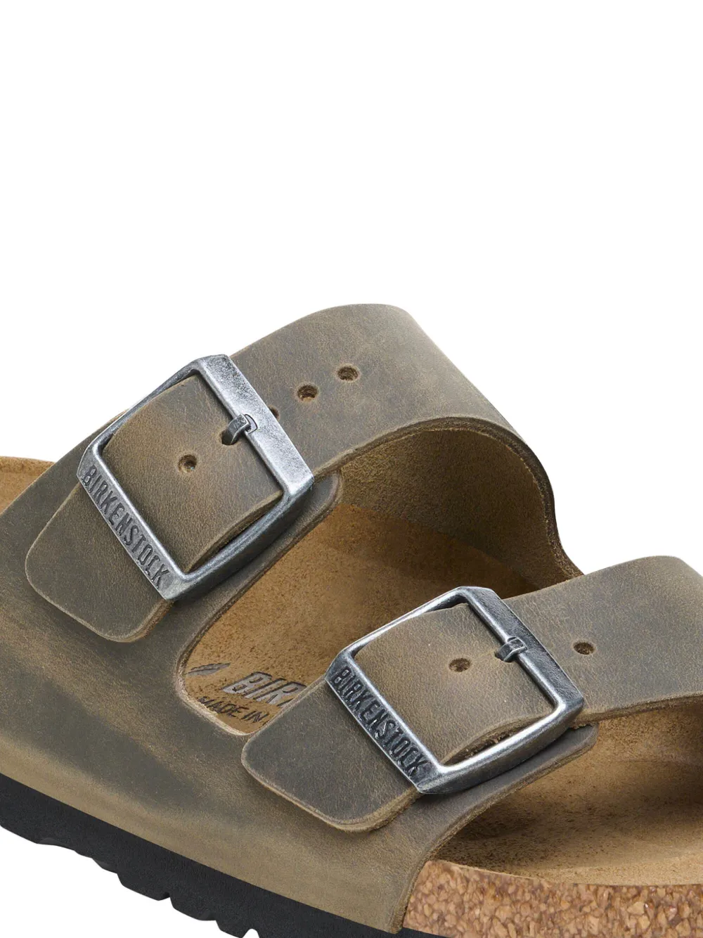 Birkenstock Arizona buckled leather sandals Bruin