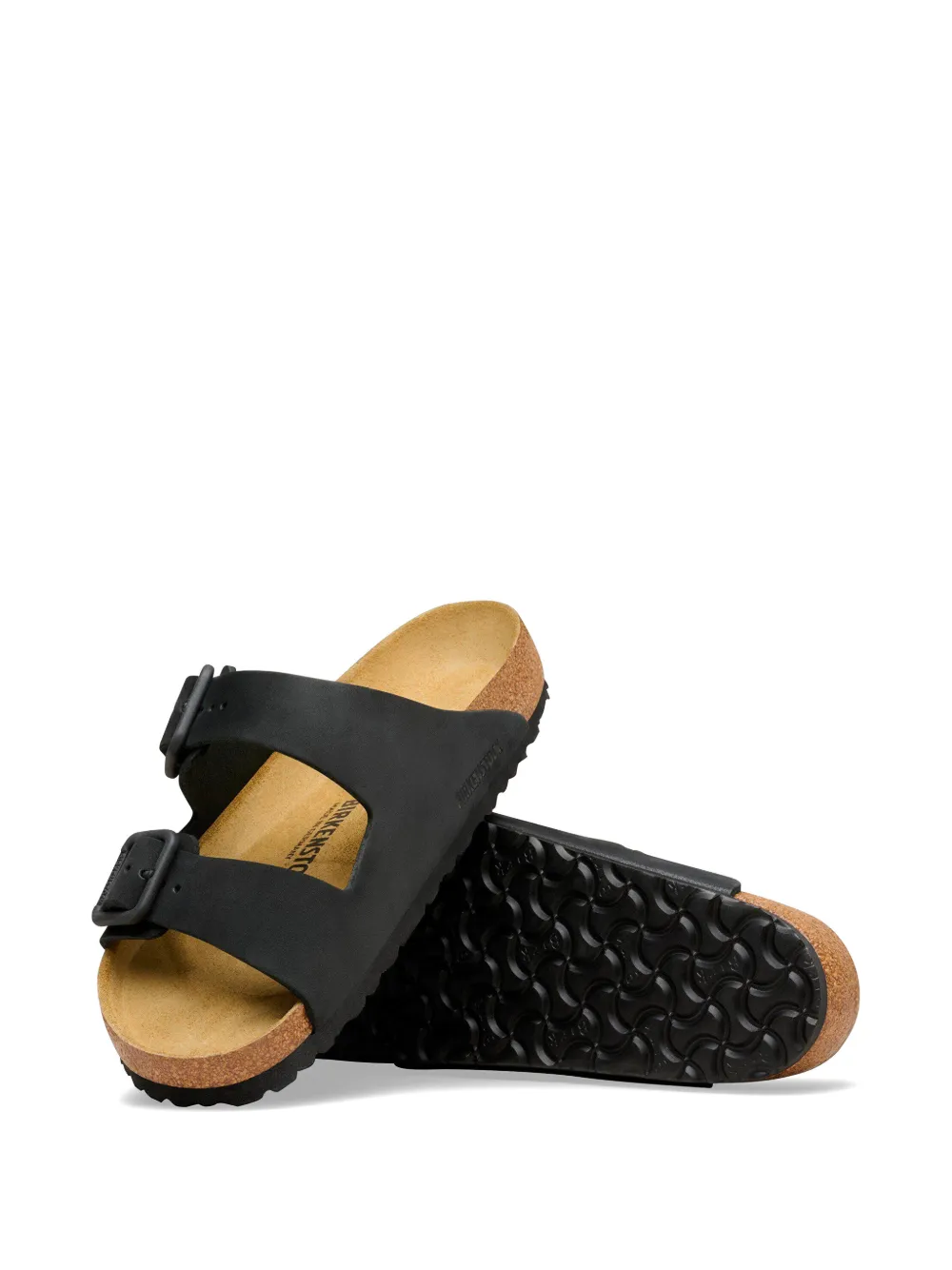 Birkenstock Arizona buckled sandals Zwart