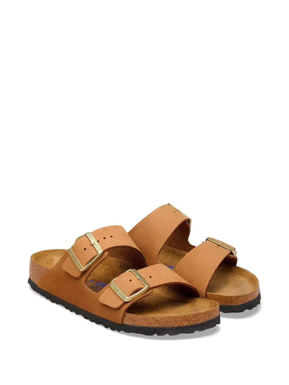 Birkenstock Arizona buckle-fastening sandals Beige