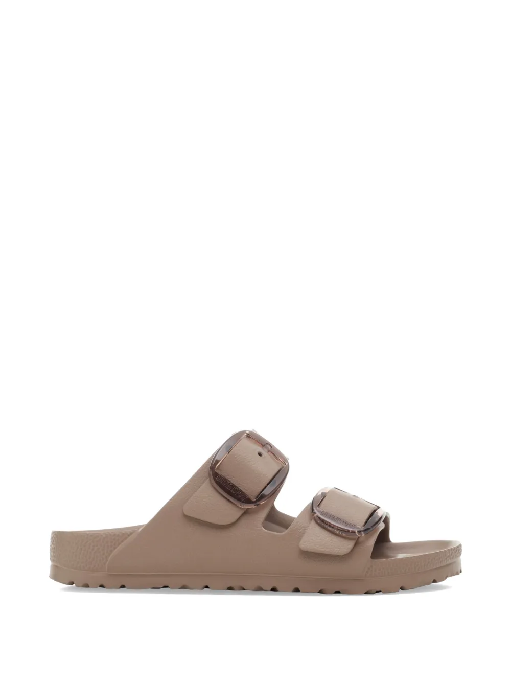 Birkenstock Arizona big-buckle slides - Marrone