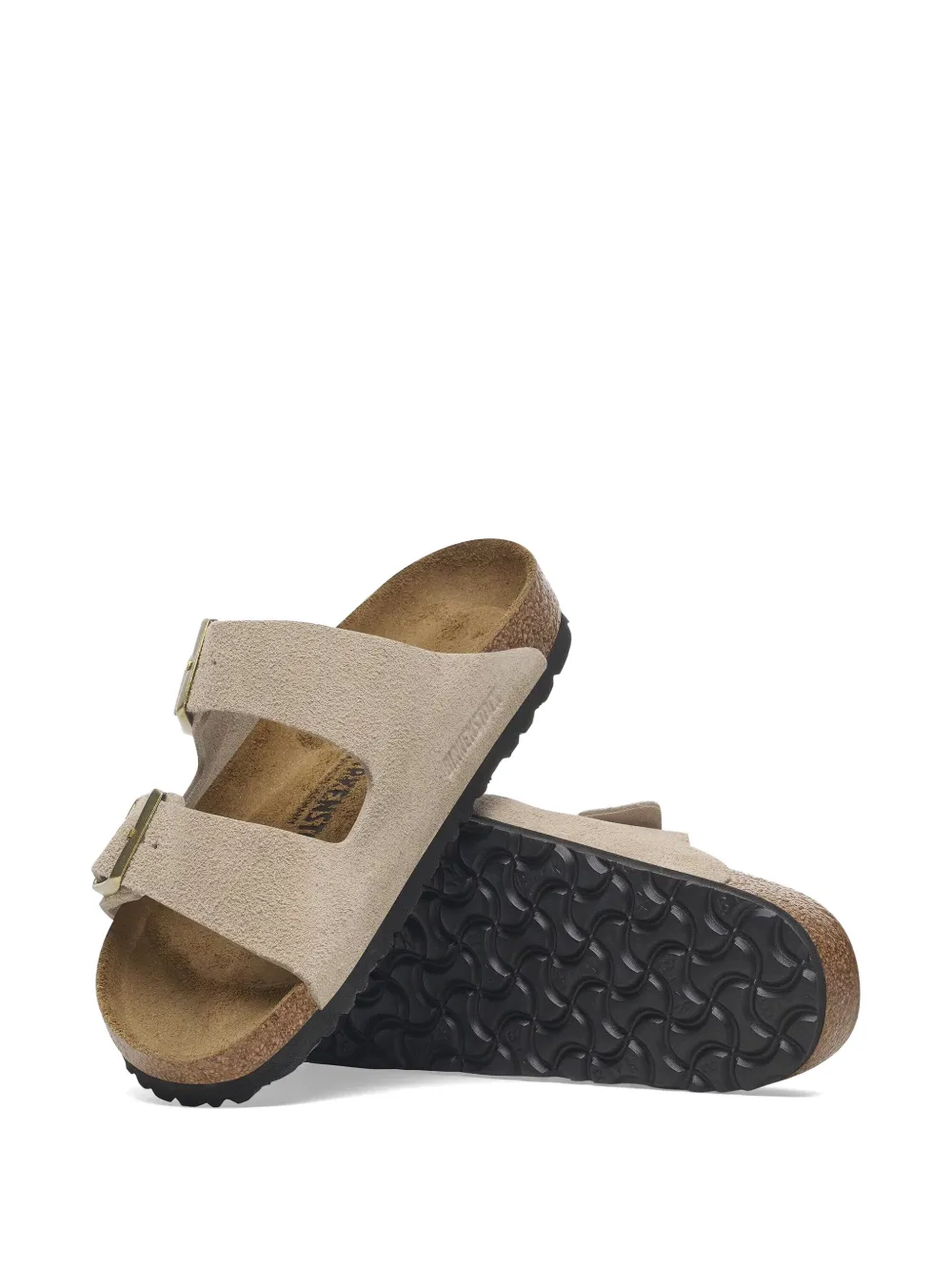 Birkenstock Arizona buckle-fastening sandals Beige