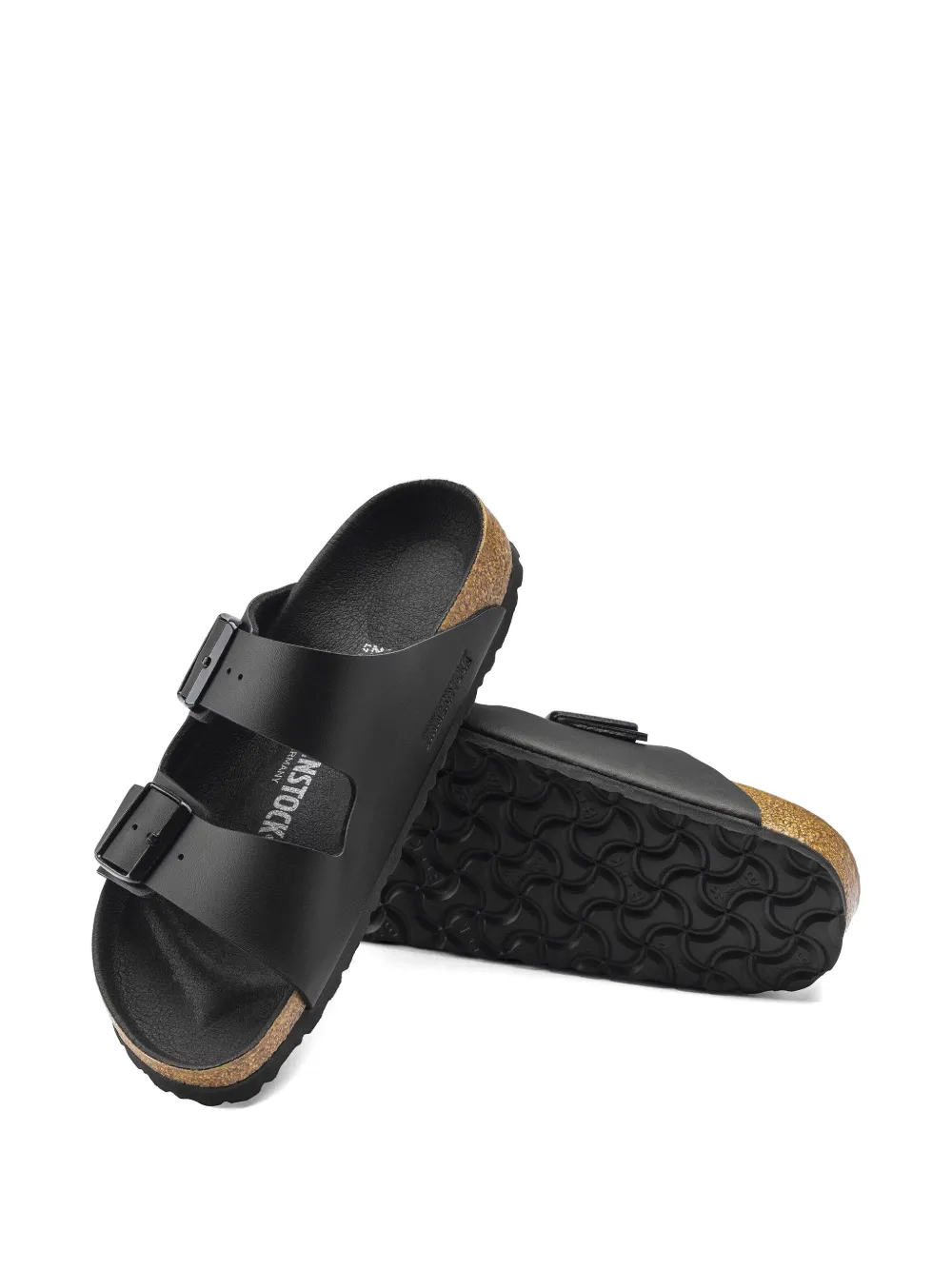 Birkenstock Arizona buckle-fastening sandals Zwart
