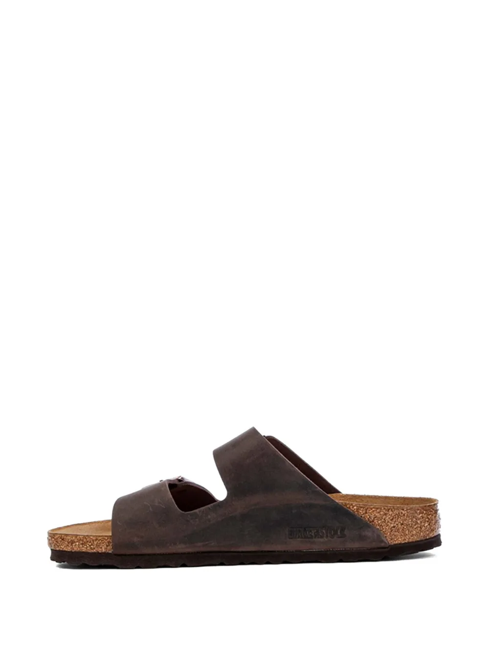 Birkenstock Arizona leren sandalen Bruin