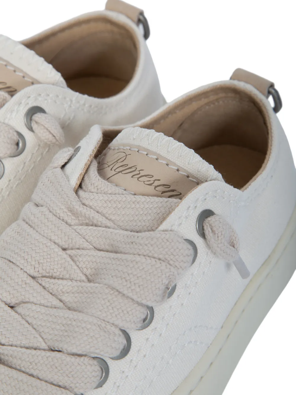 Represent Rep-Cap lace-up sneakers Wit