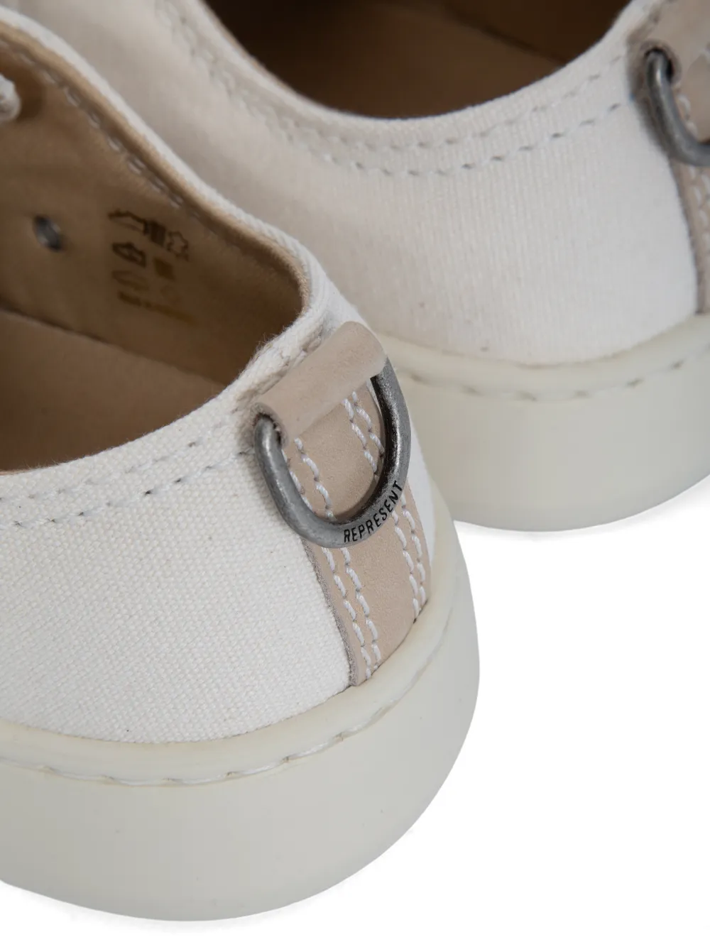 Represent Rep-Cap lace-up sneakers Wit